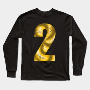 number two Long Sleeve T-Shirt